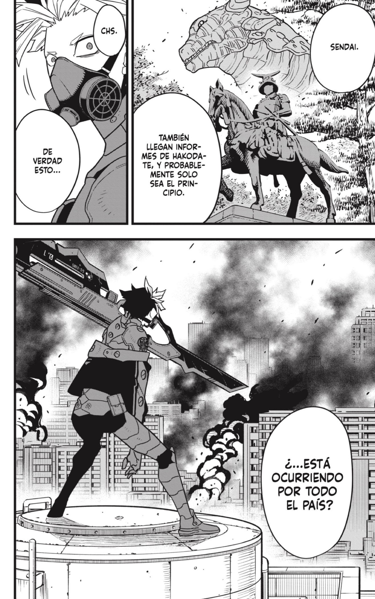 Read Kaiju No. 8 Español Manga Online