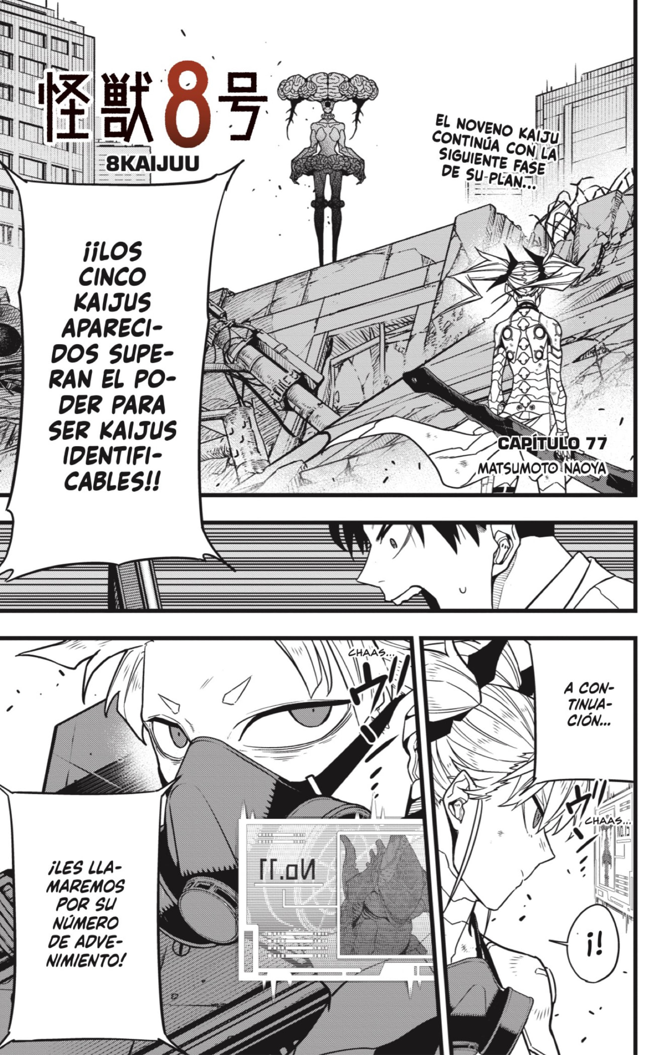 Read Kaiju No. 8 Español Manga Online