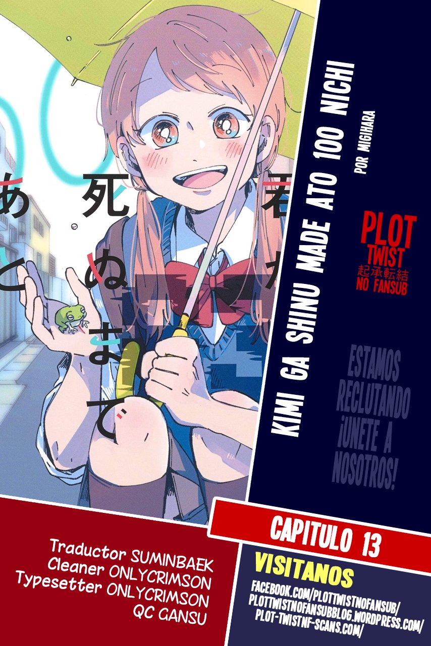 Read Kimi ga Shinu Made Ato Hyaku Nichi Español Manga Online