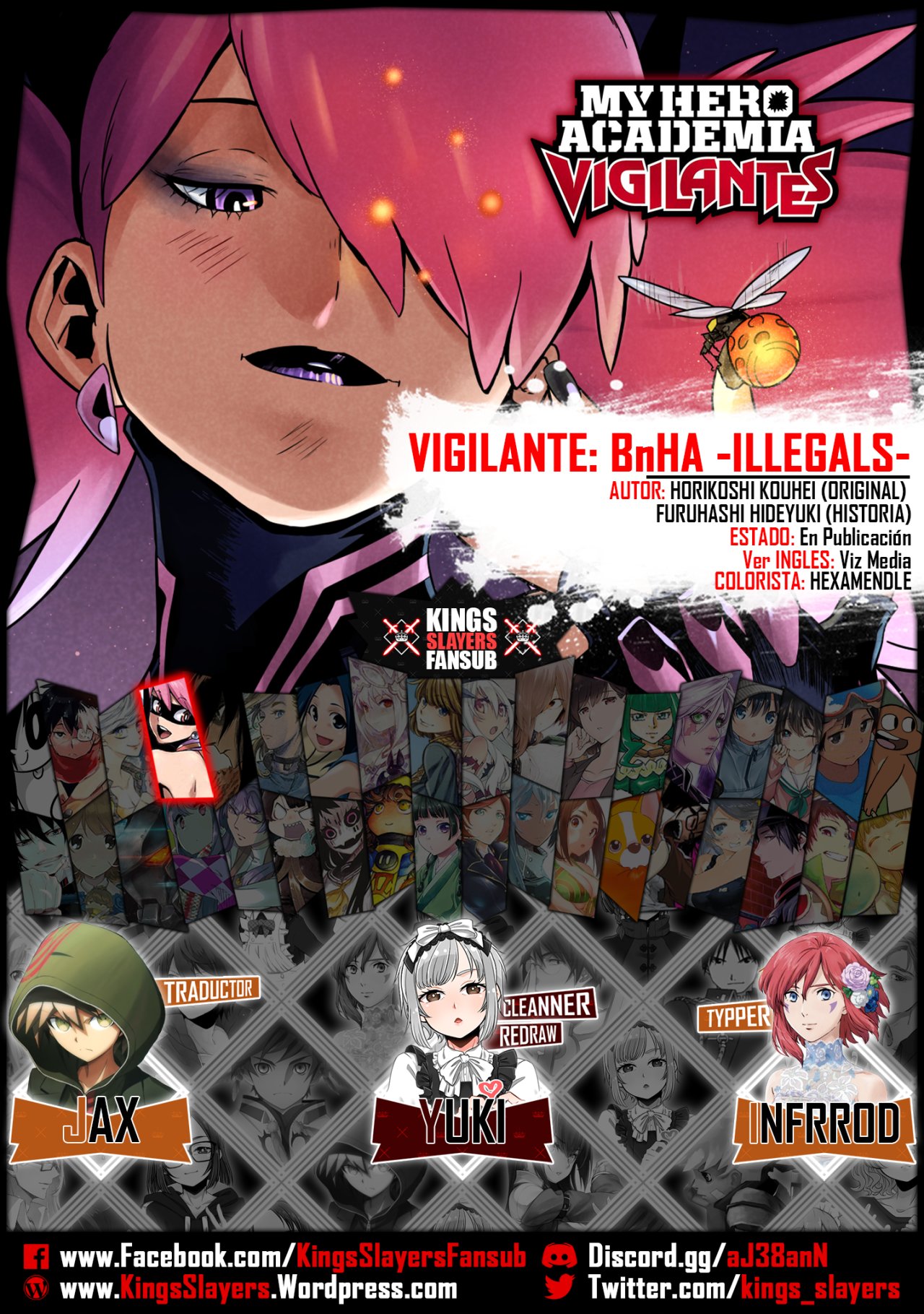 Read My Hero Academia_Vigilantes Español Manga Online