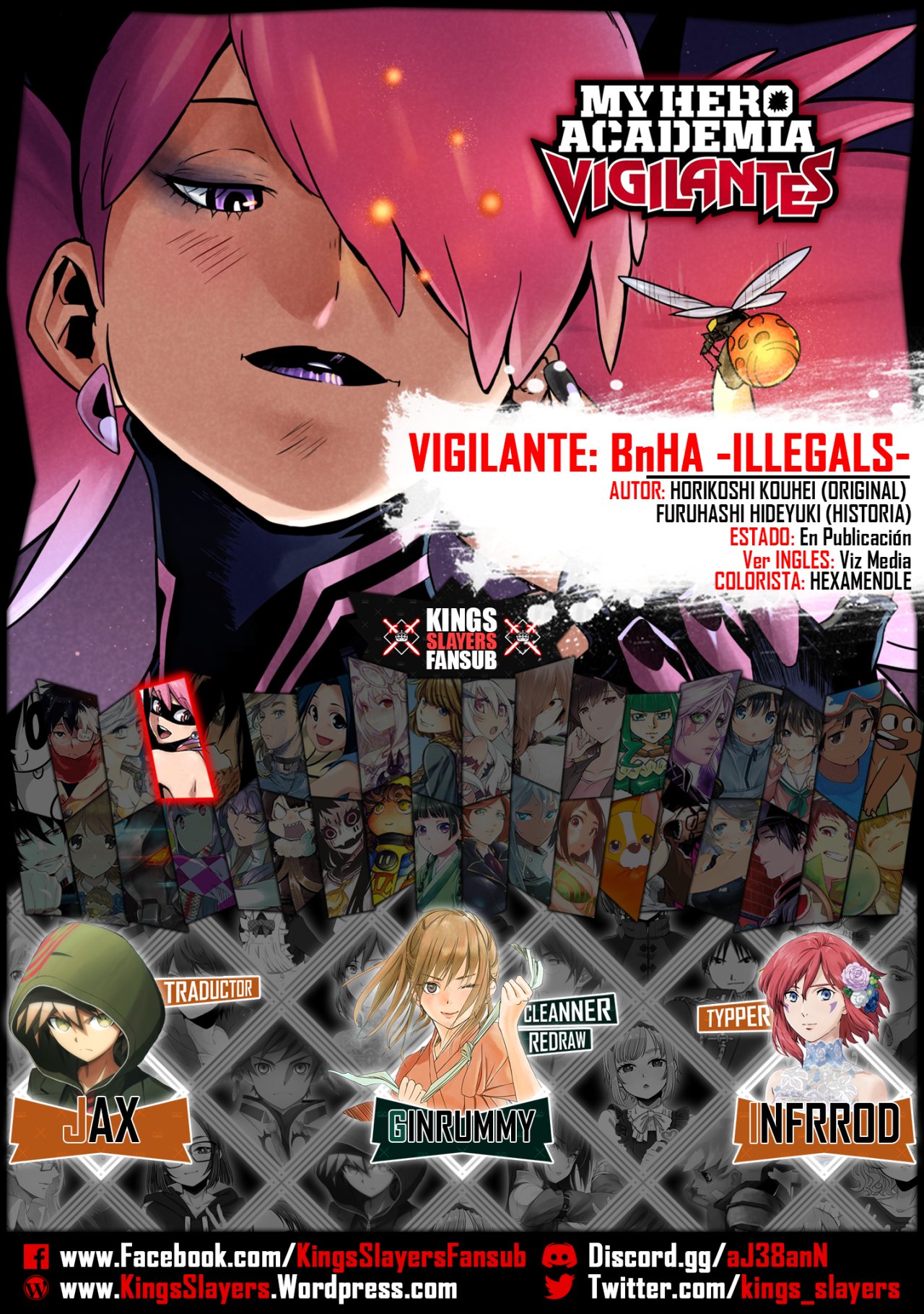 Read My Hero Academia_Vigilantes Español Manga Online