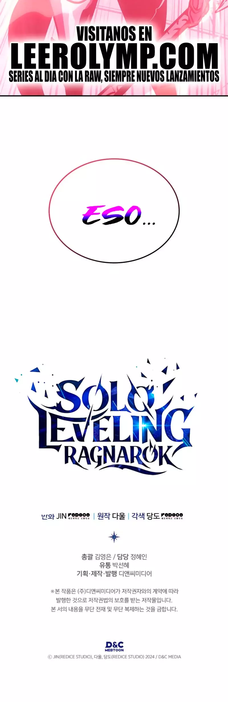 Read Solo Leveling_ Ragnarok Español Manga Online
