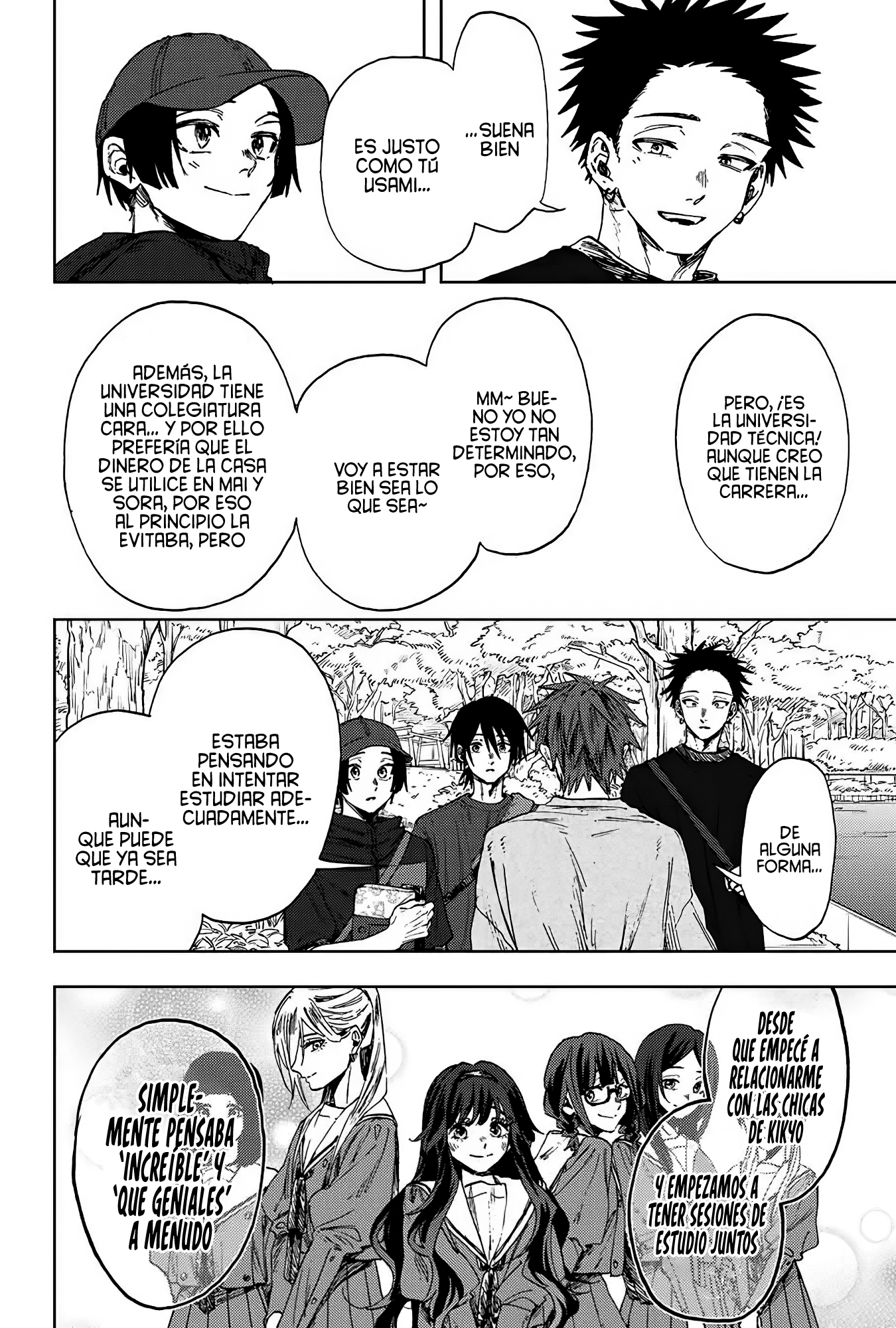 Read The Fragrant Flower Blooms with Dignity Español Manga Online