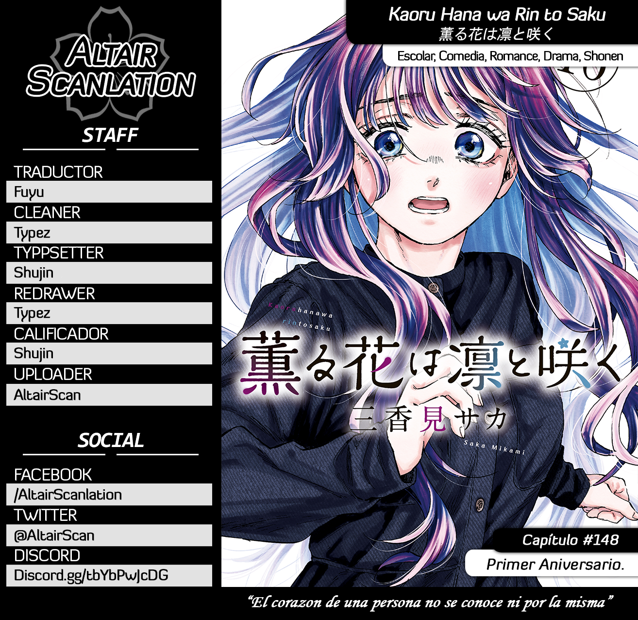 Read The Fragrant Flower Blooms with Dignity Español Manga Online