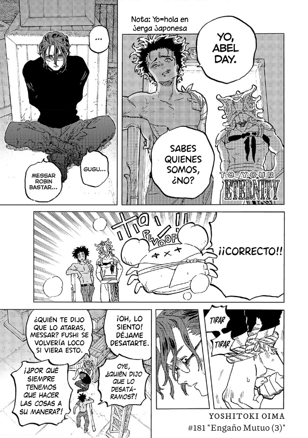 Read To Your Eternity Español Manga Online