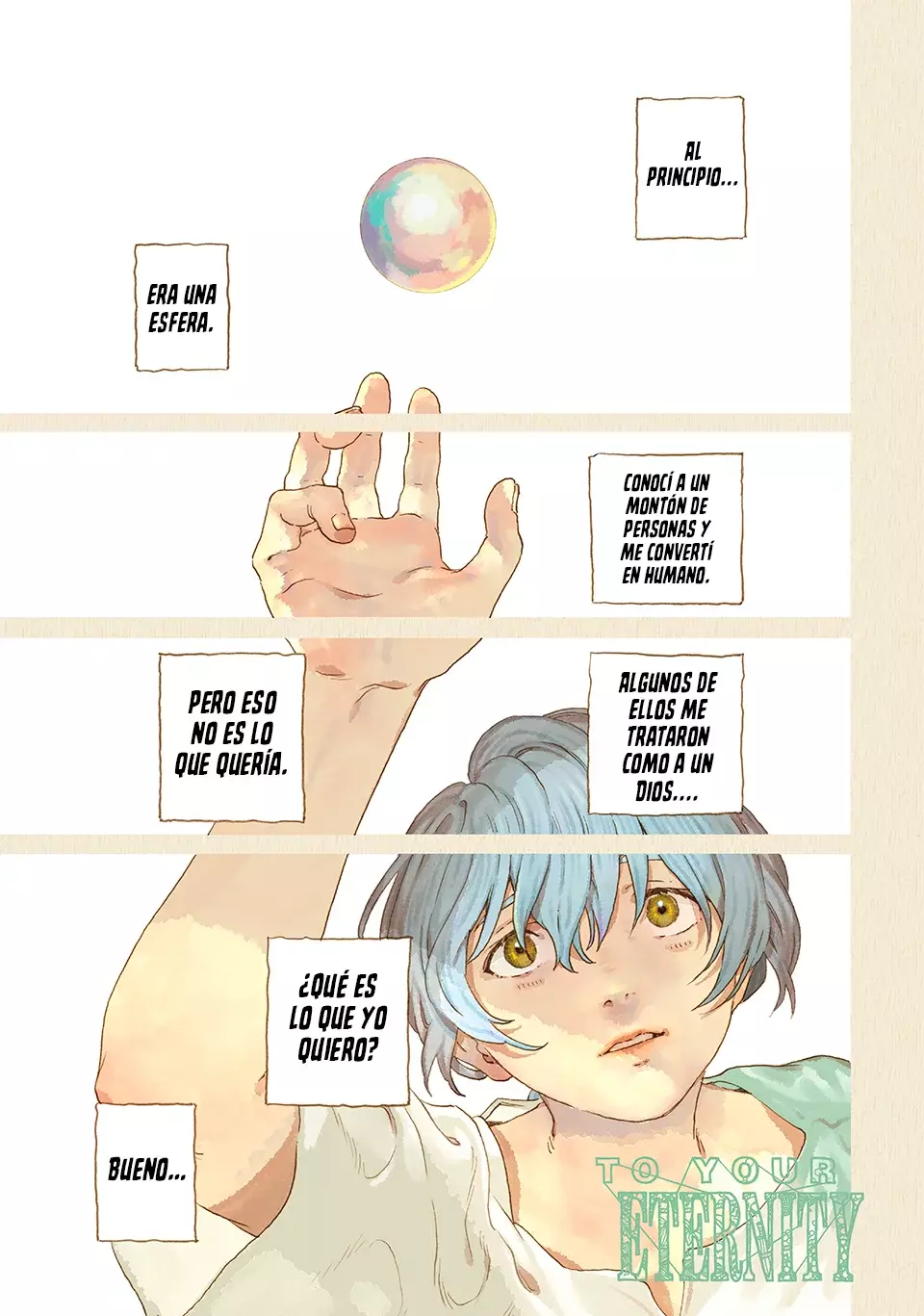 Read To Your Eternity Español Manga Online
