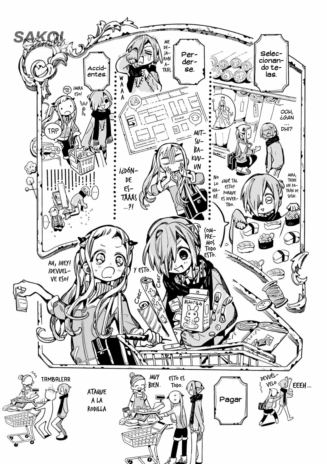 Read Toilet-bound Hanako-kun Español Manga Online