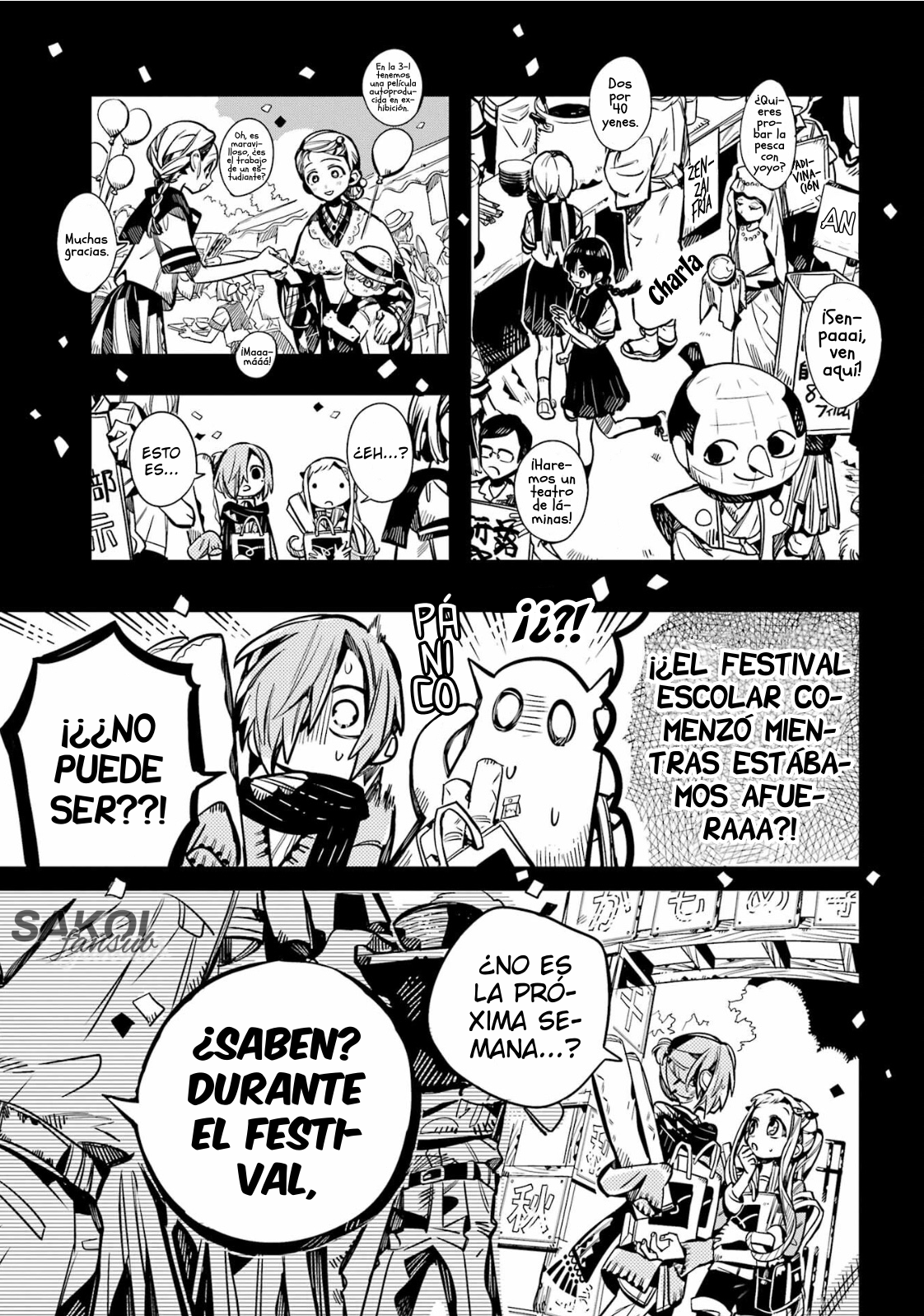 Read Toilet-bound Hanako-kun Español Manga Online