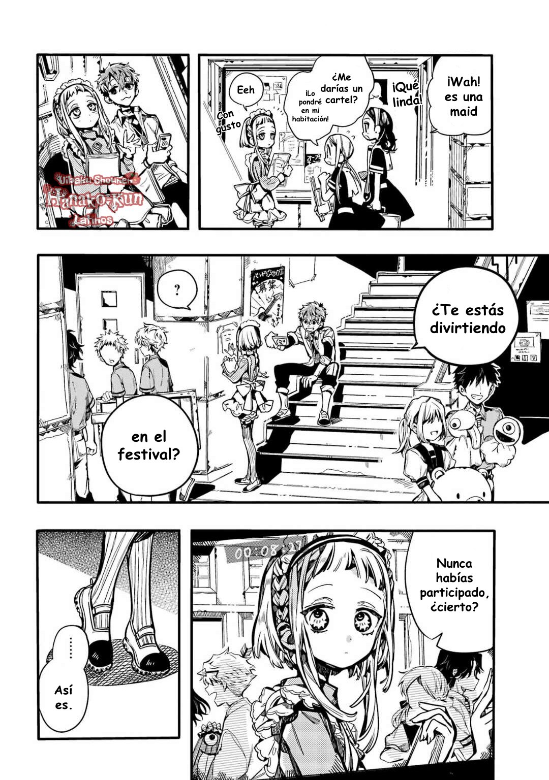 Read Toilet-bound Hanako-kun Español Manga Online