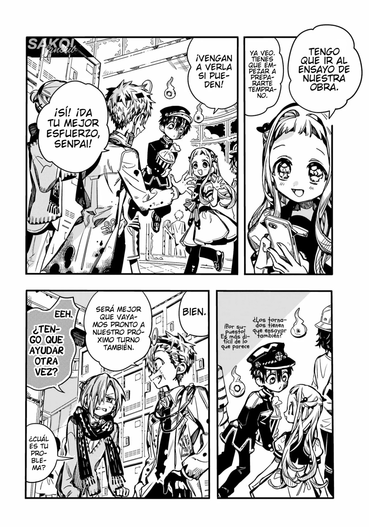 Read Toilet-bound Hanako-kun Español Manga Online