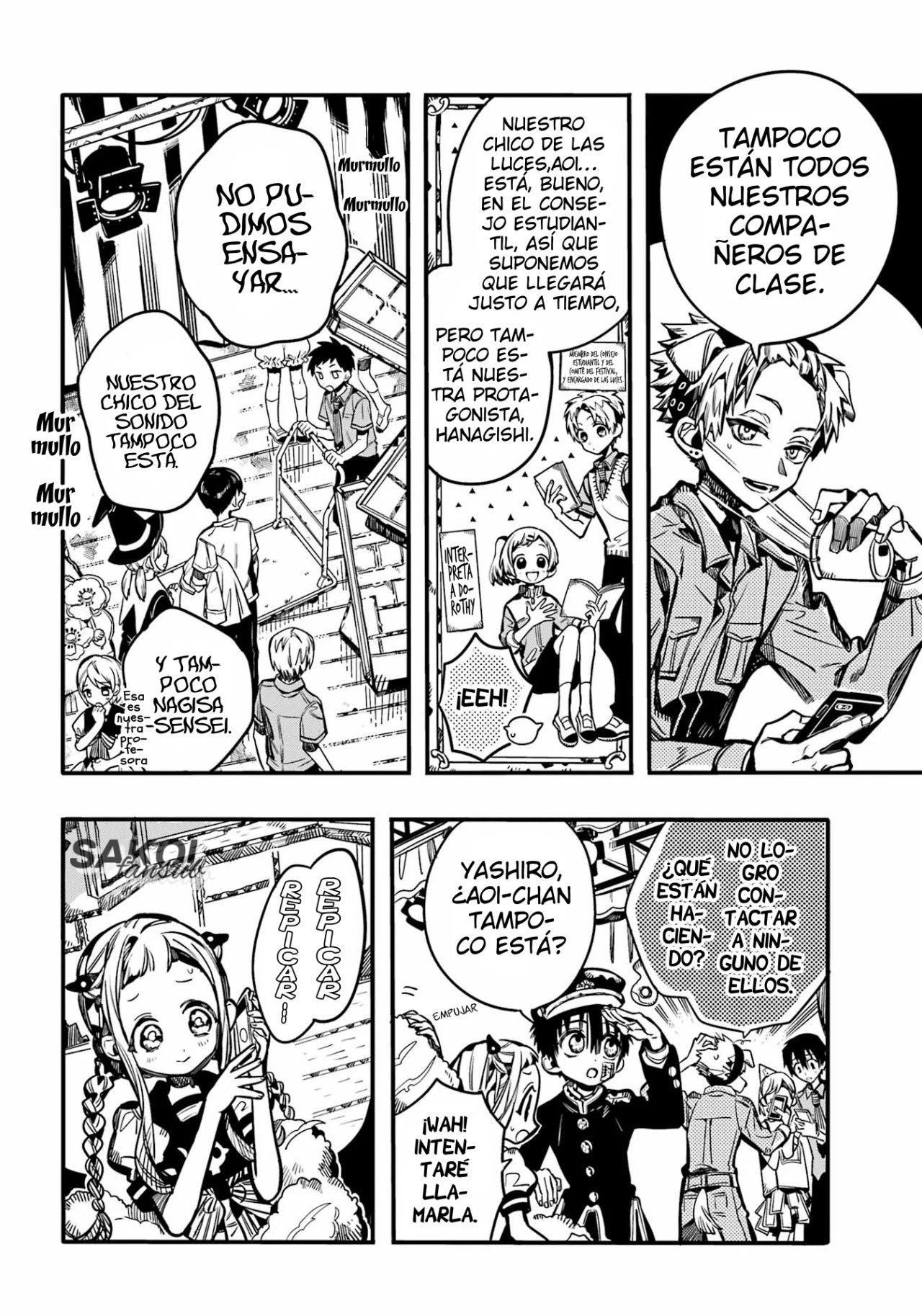 Read Toilet-bound Hanako-kun Español Manga Online