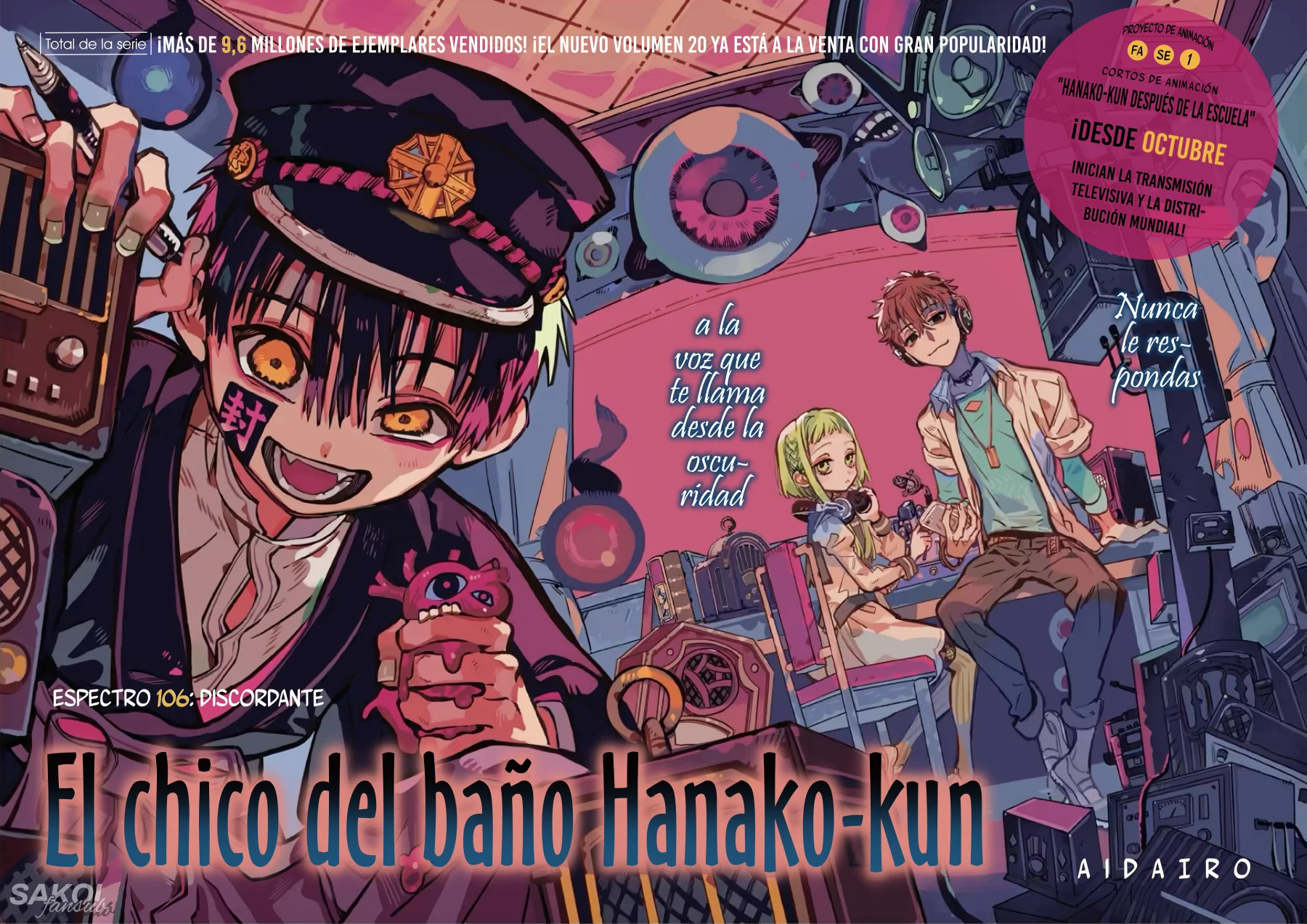 Read Toilet-bound Hanako-kun Español Manga Online