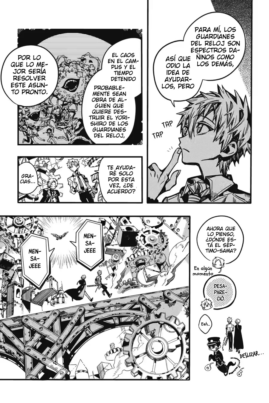 Read Toilet-bound Hanako-kun Español Manga Online