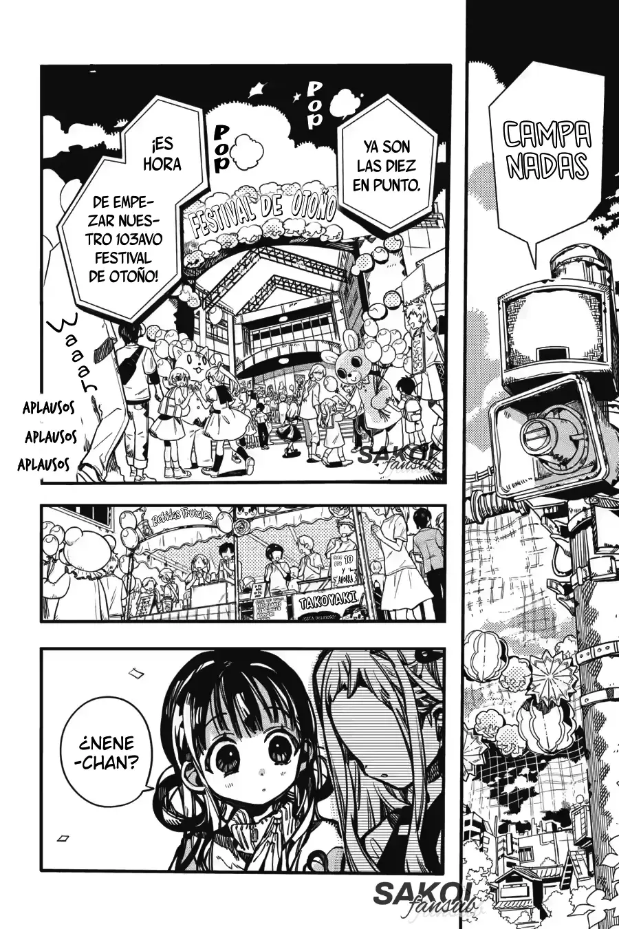 Read Toilet-bound Hanako-kun Español Manga Online