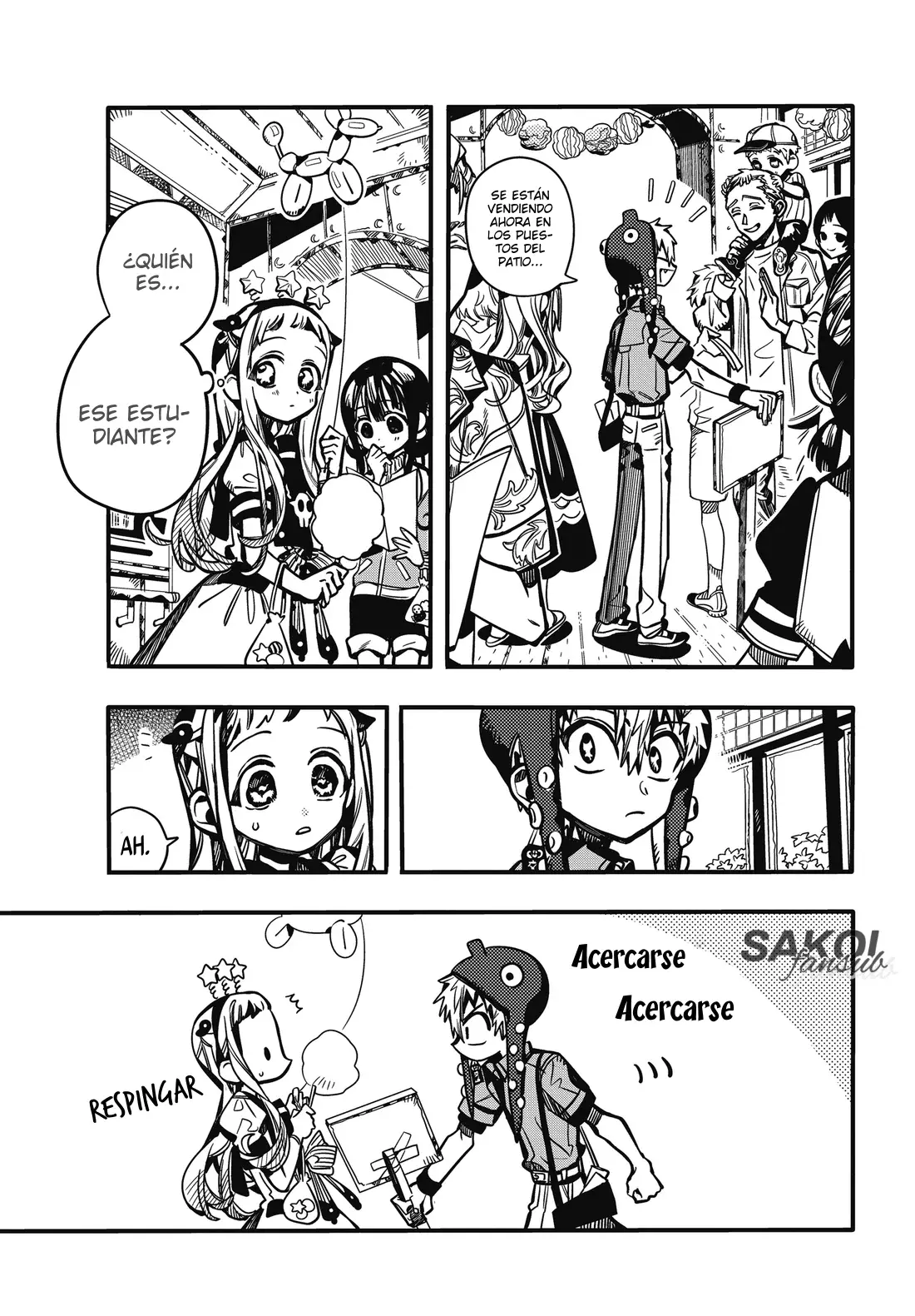 Read Toilet-bound Hanako-kun Español Manga Online