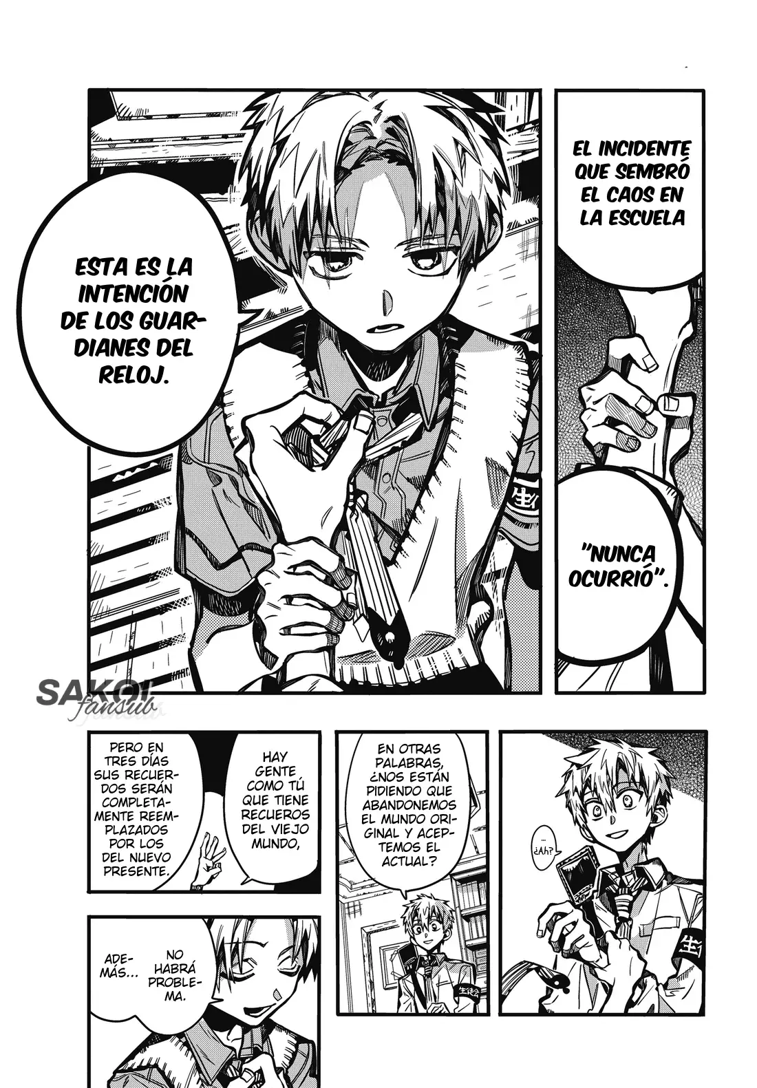 Read Toilet-bound Hanako-kun Español Manga Online