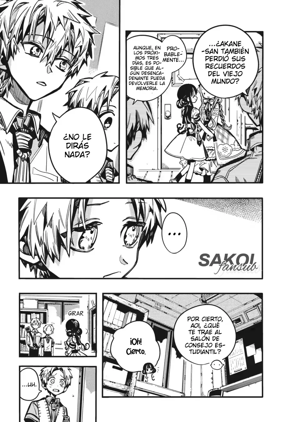 Read Toilet-bound Hanako-kun Español Manga Online