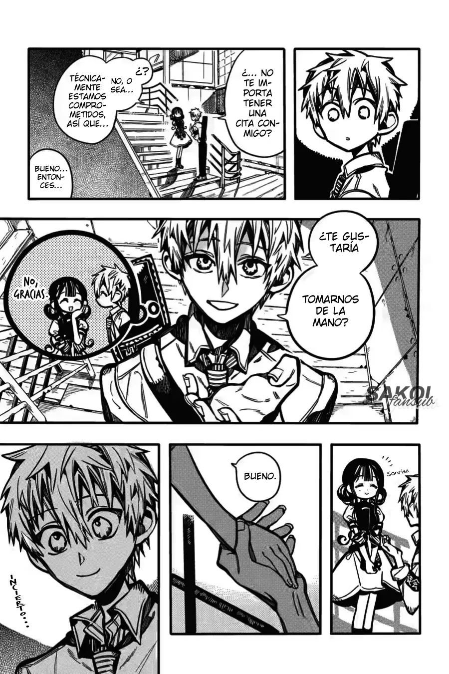 Read Toilet-bound Hanako-kun Español Manga Online