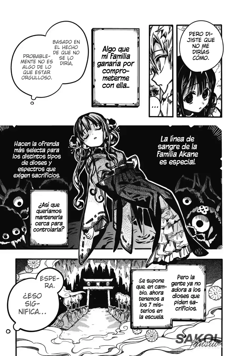 Read Toilet-bound Hanako-kun Español Manga Online