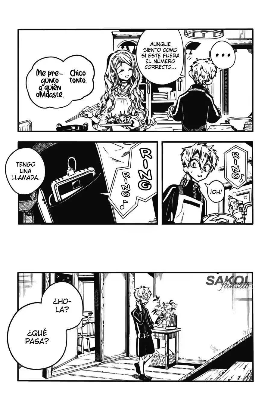 Read Toilet-bound Hanako-kun Español Manga Online