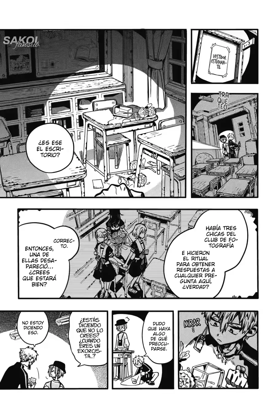 Read Toilet-bound Hanako-kun Español Manga Online