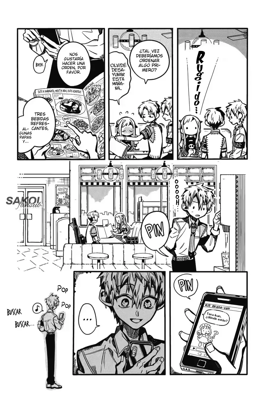 Read Toilet-bound Hanako-kun Español Manga Online