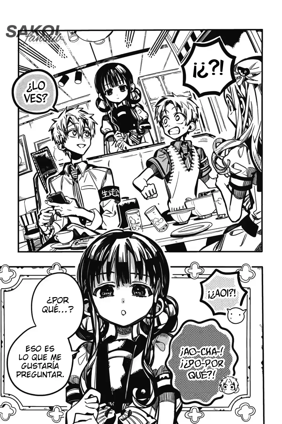 Read Toilet-bound Hanako-kun Español Manga Online