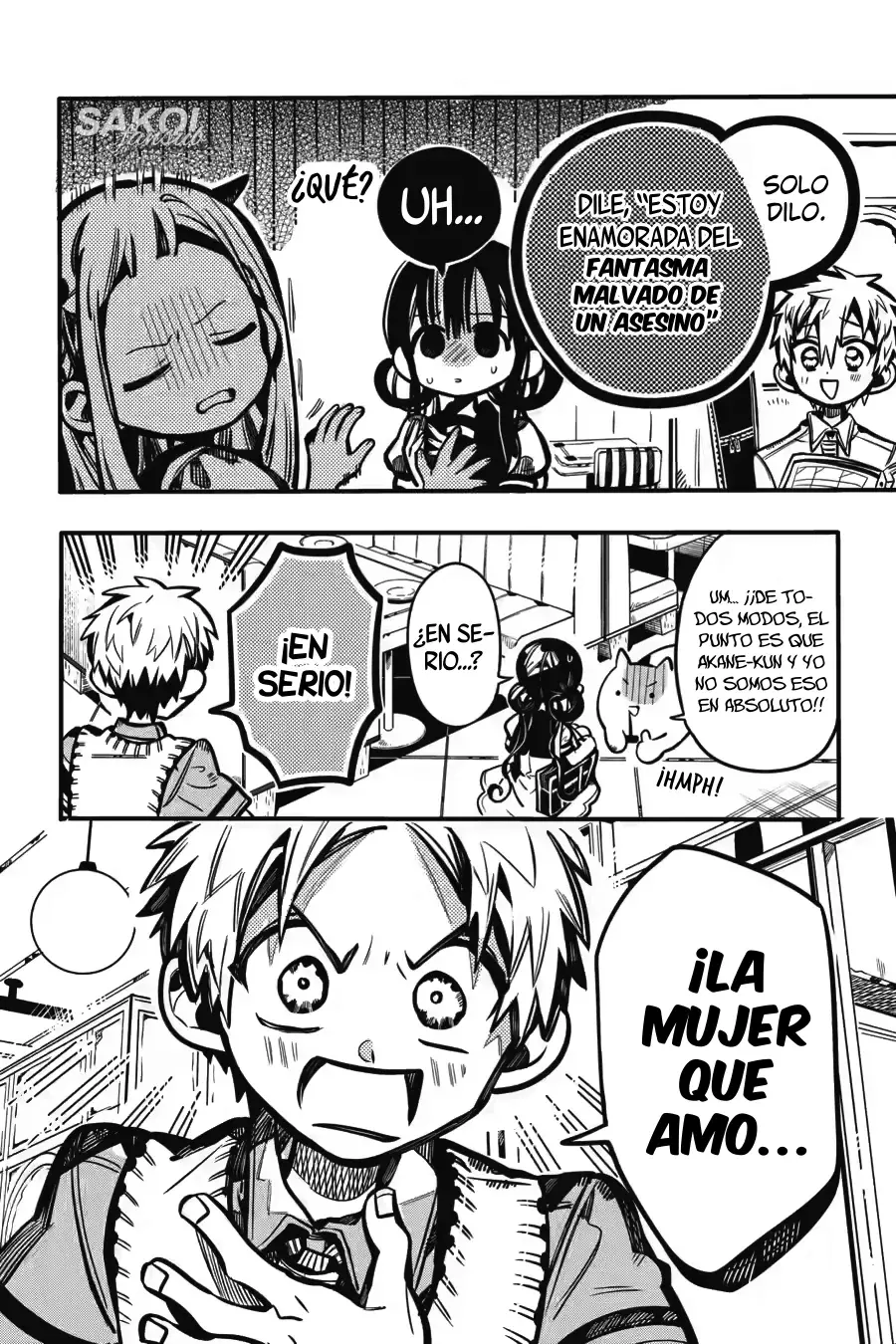 Read Toilet-bound Hanako-kun Español Manga Online