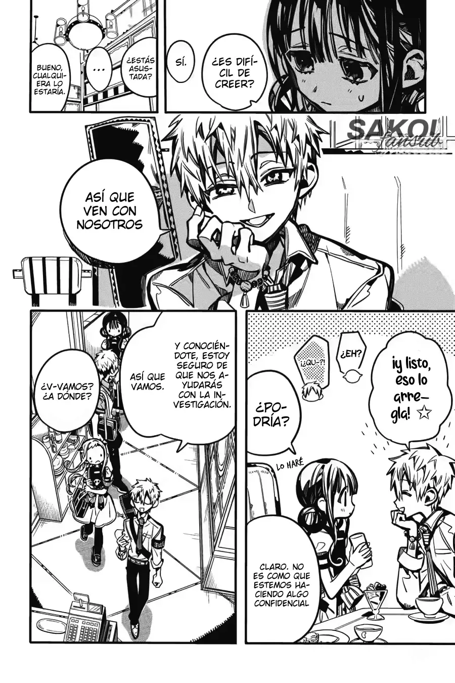 Read Toilet-bound Hanako-kun Español Manga Online