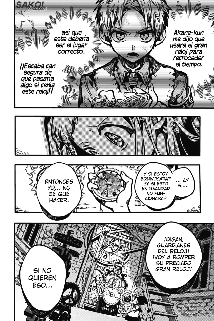 Read Toilet-bound Hanako-kun Español Manga Online