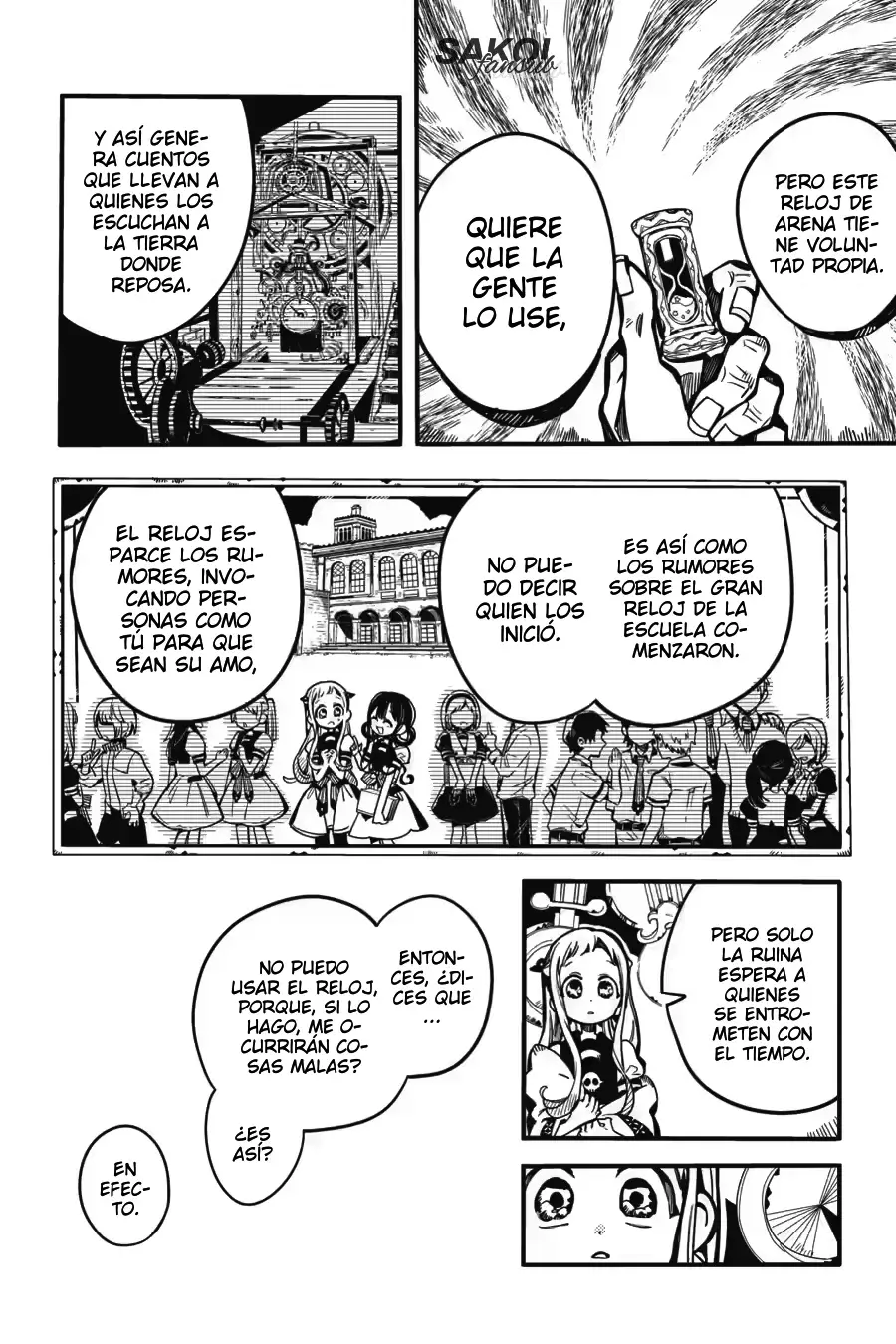 Read Toilet-bound Hanako-kun Español Manga Online