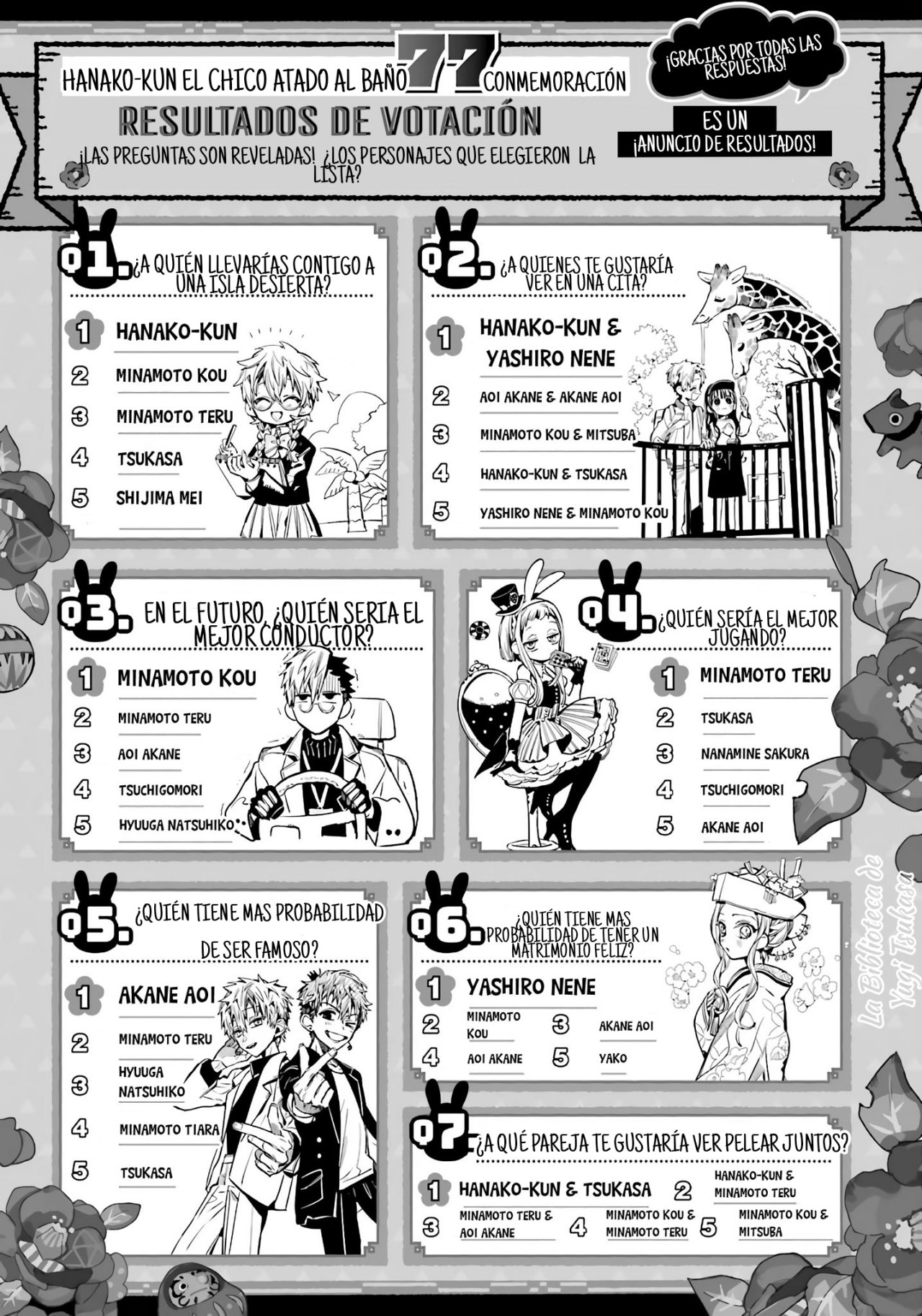 Read Toilet-bound Hanako-kun Español Manga Online