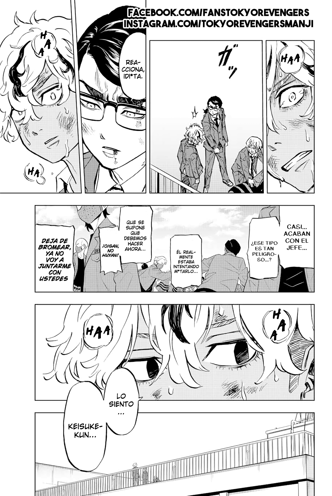 Read Tokyo Revengers_ Letter from Keisuke Baji Español Manga Online