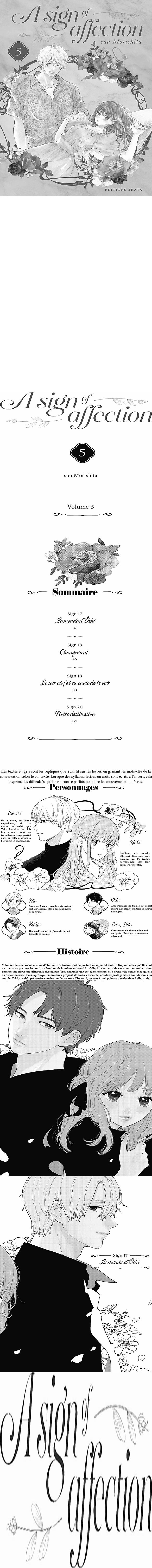 Read A Sign of Affection FRANCAIS Manga Online