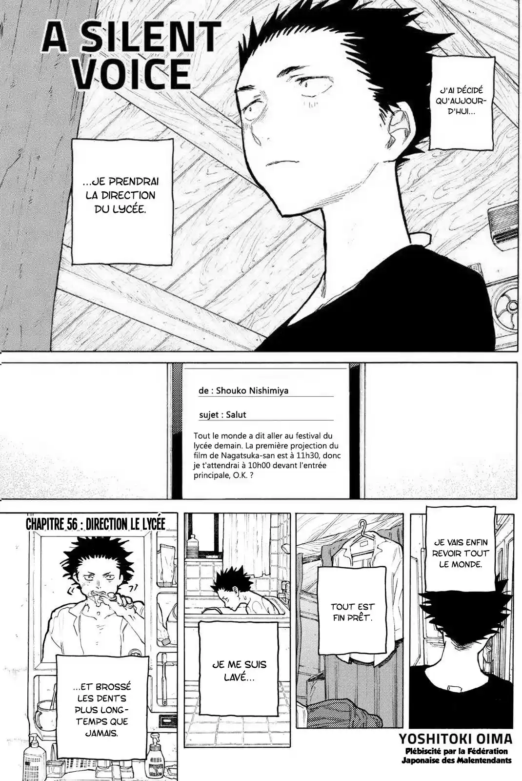 Read A Silent Voice FRANCAIS Manga Online