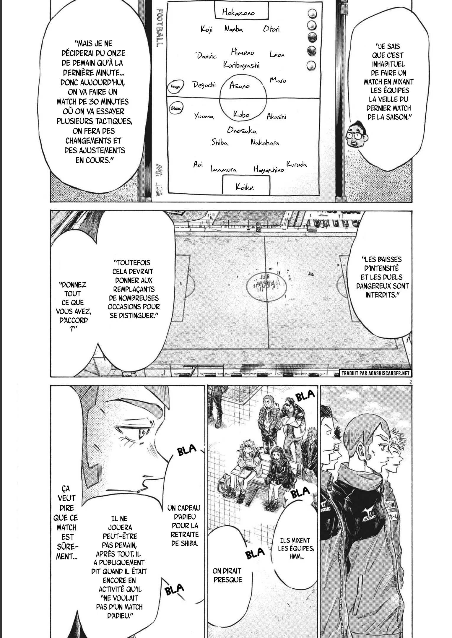 Read Ao Ashi FRANCAIS Manga Online