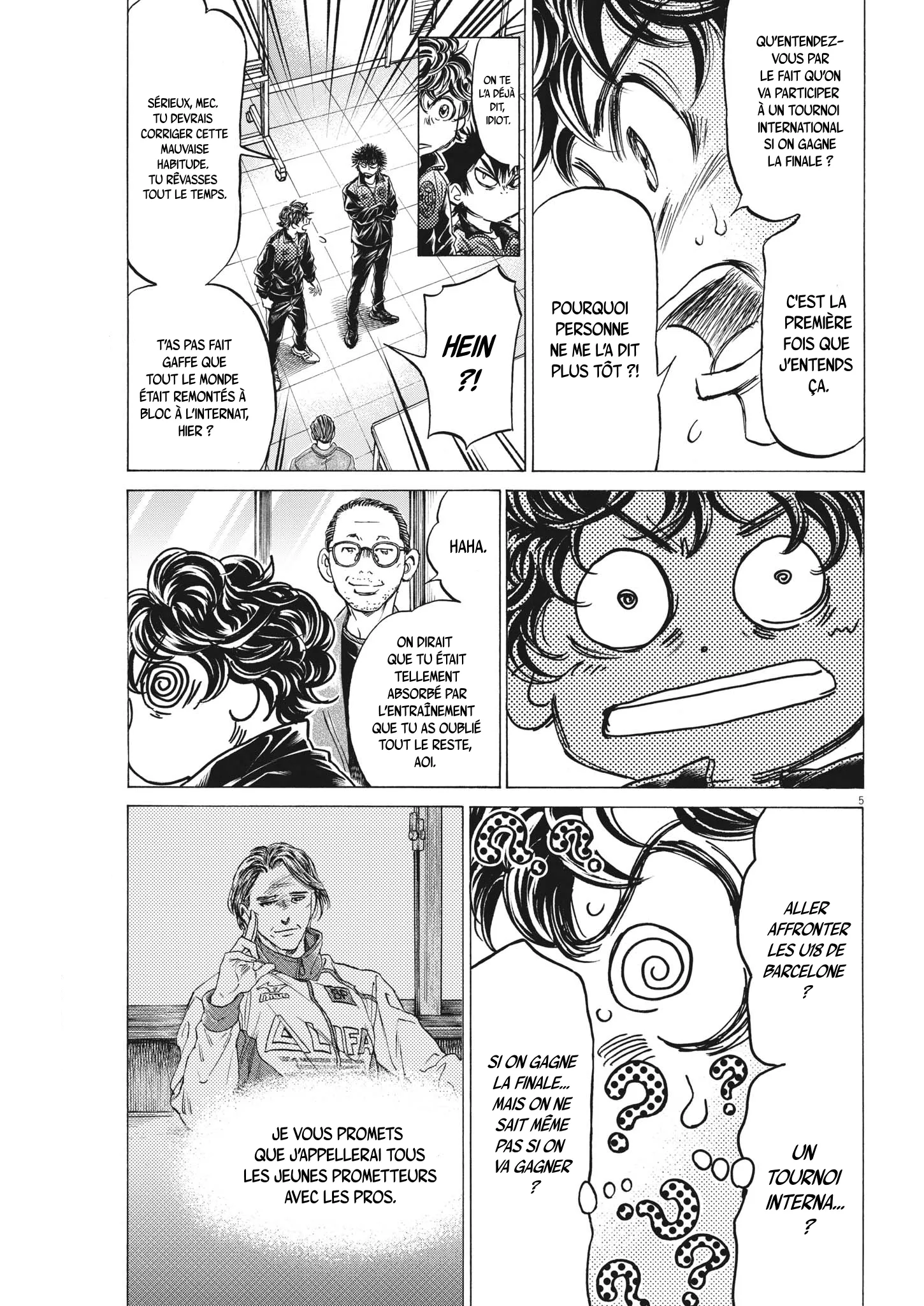 Read Ao Ashi FRANCAIS Manga Online
