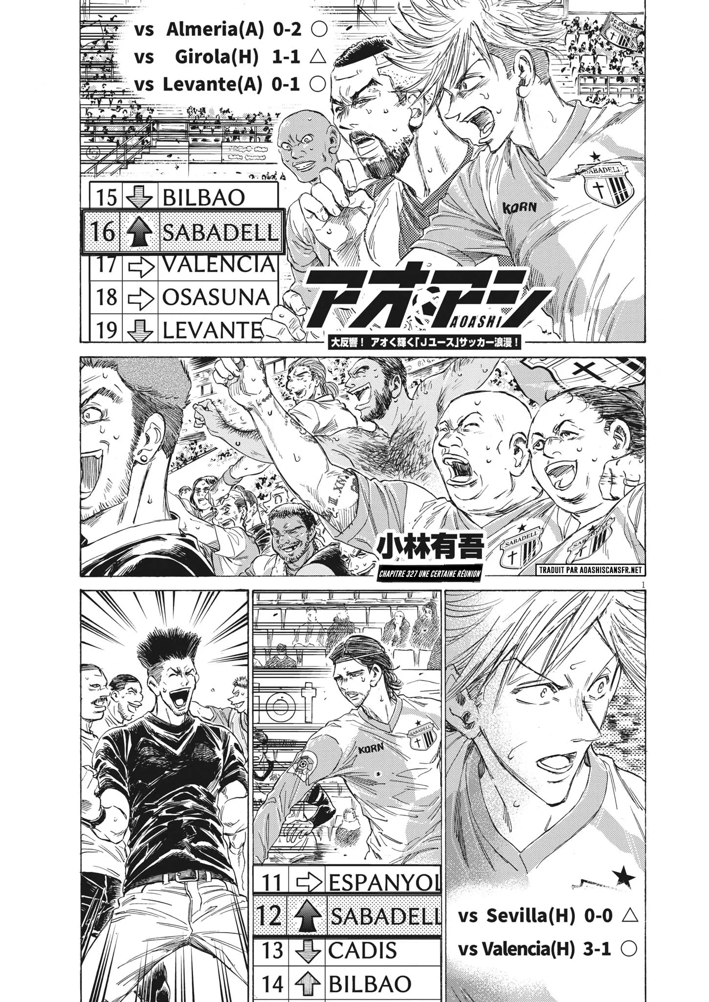 Read Ao Ashi FRANCAIS Manga Online