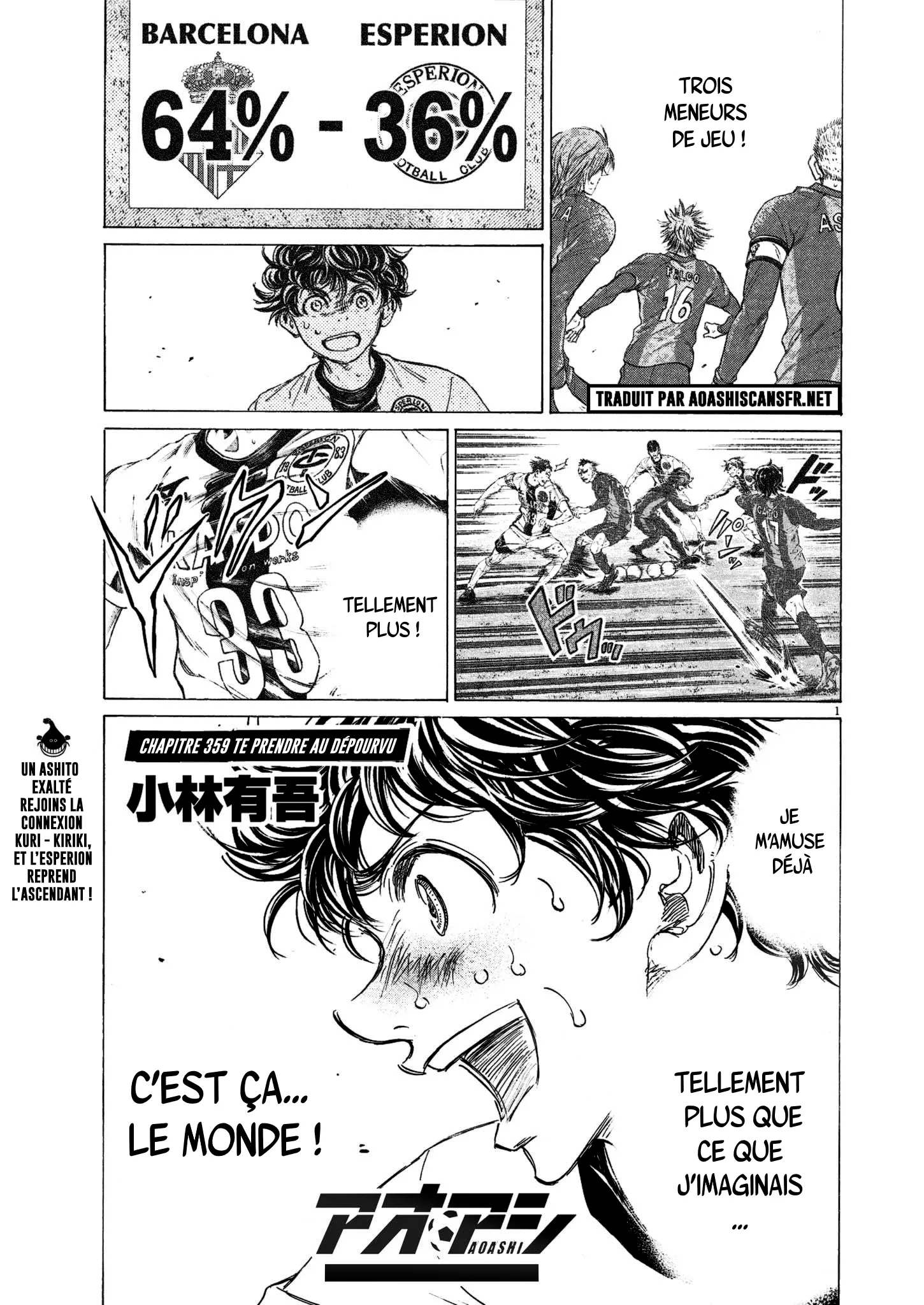 Read Ao Ashi FRANCAIS Manga Online