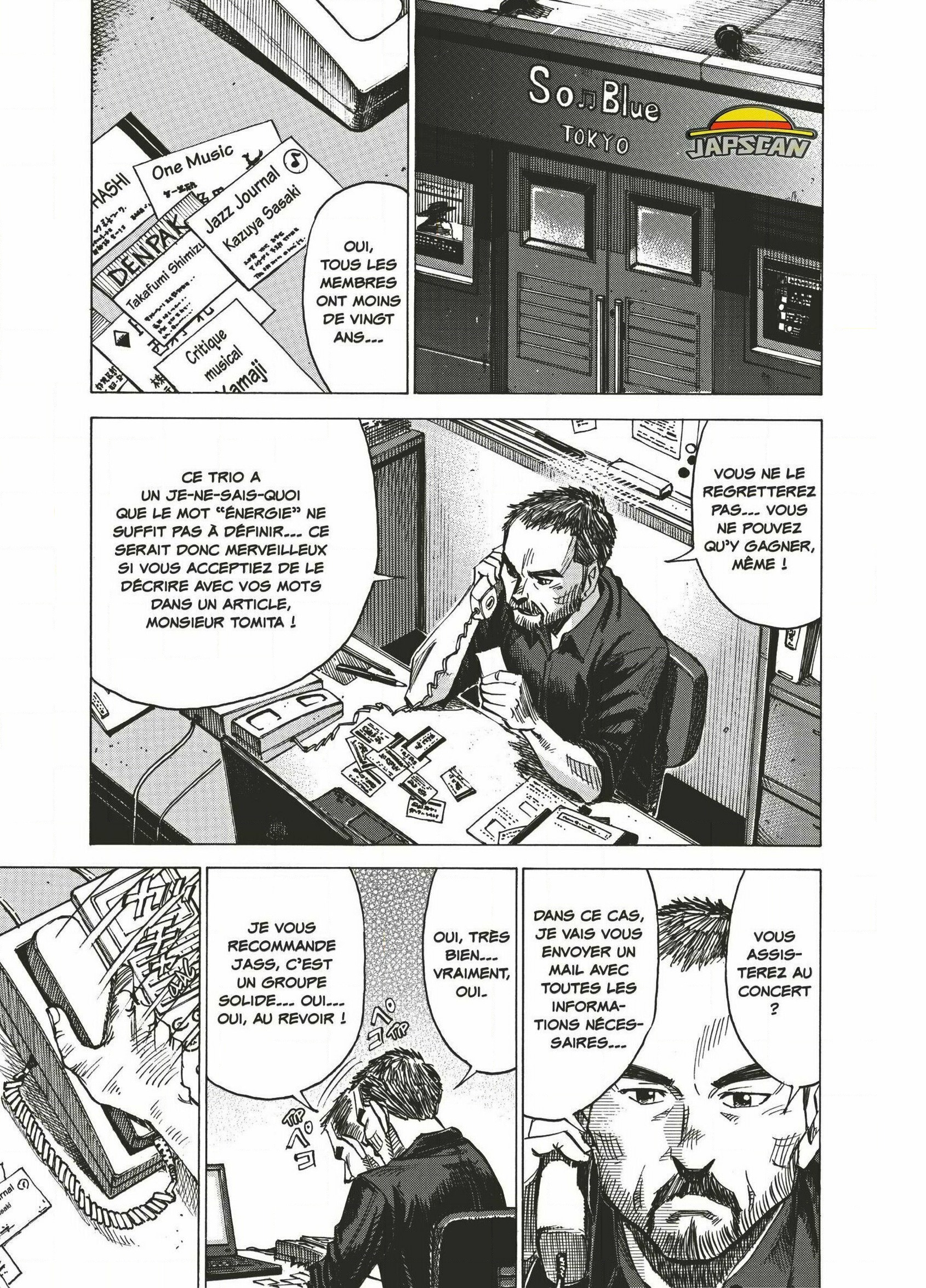 Read Blue Giant FRANCAIS Manga Online