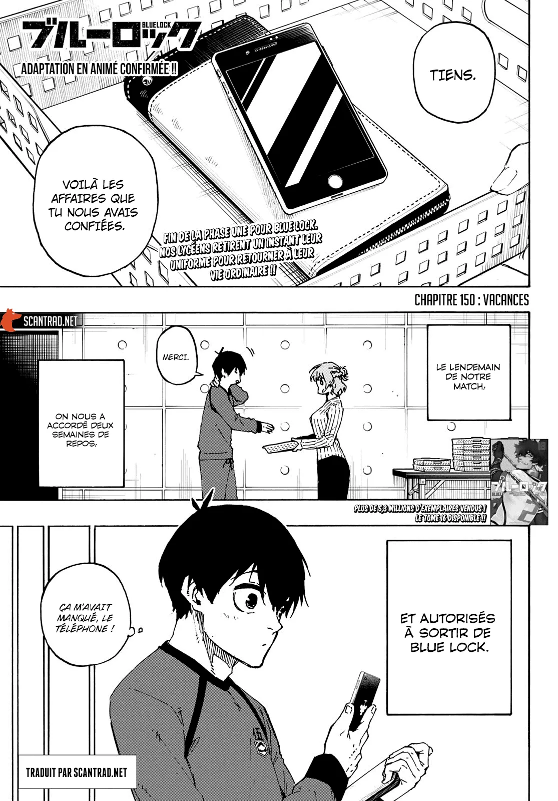 Read Blue Lock FRANCAIS Manga Online