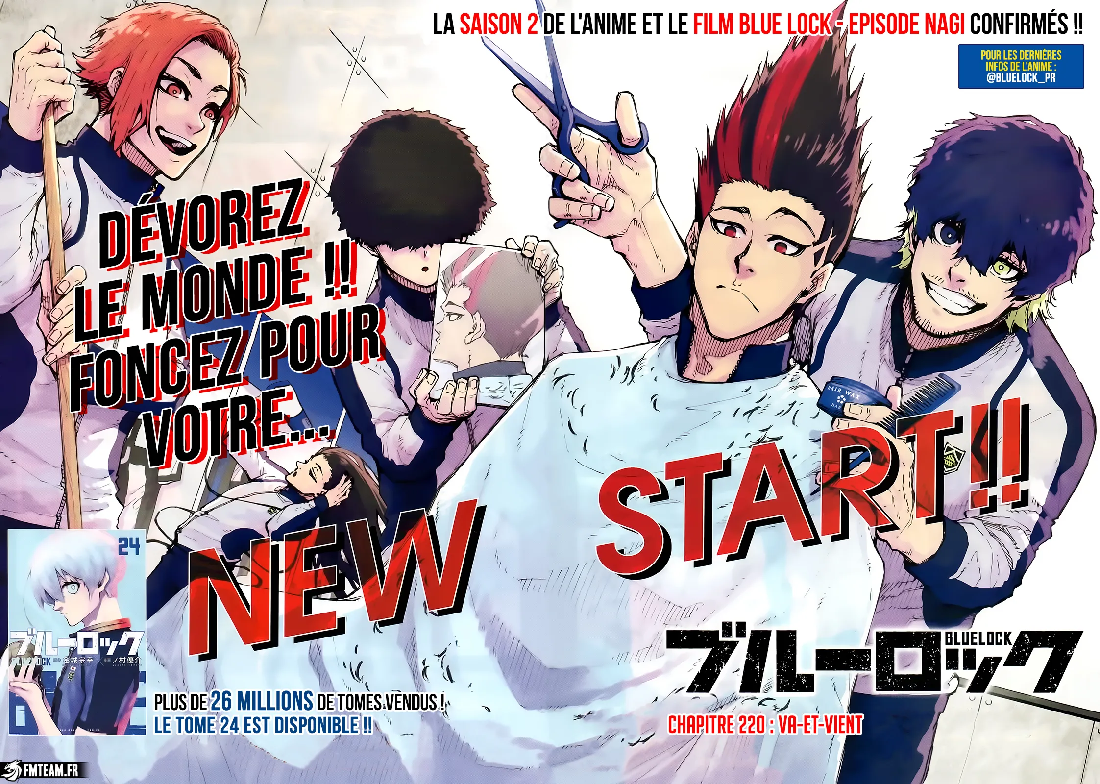 Read Blue Lock FRANCAIS Manga Online