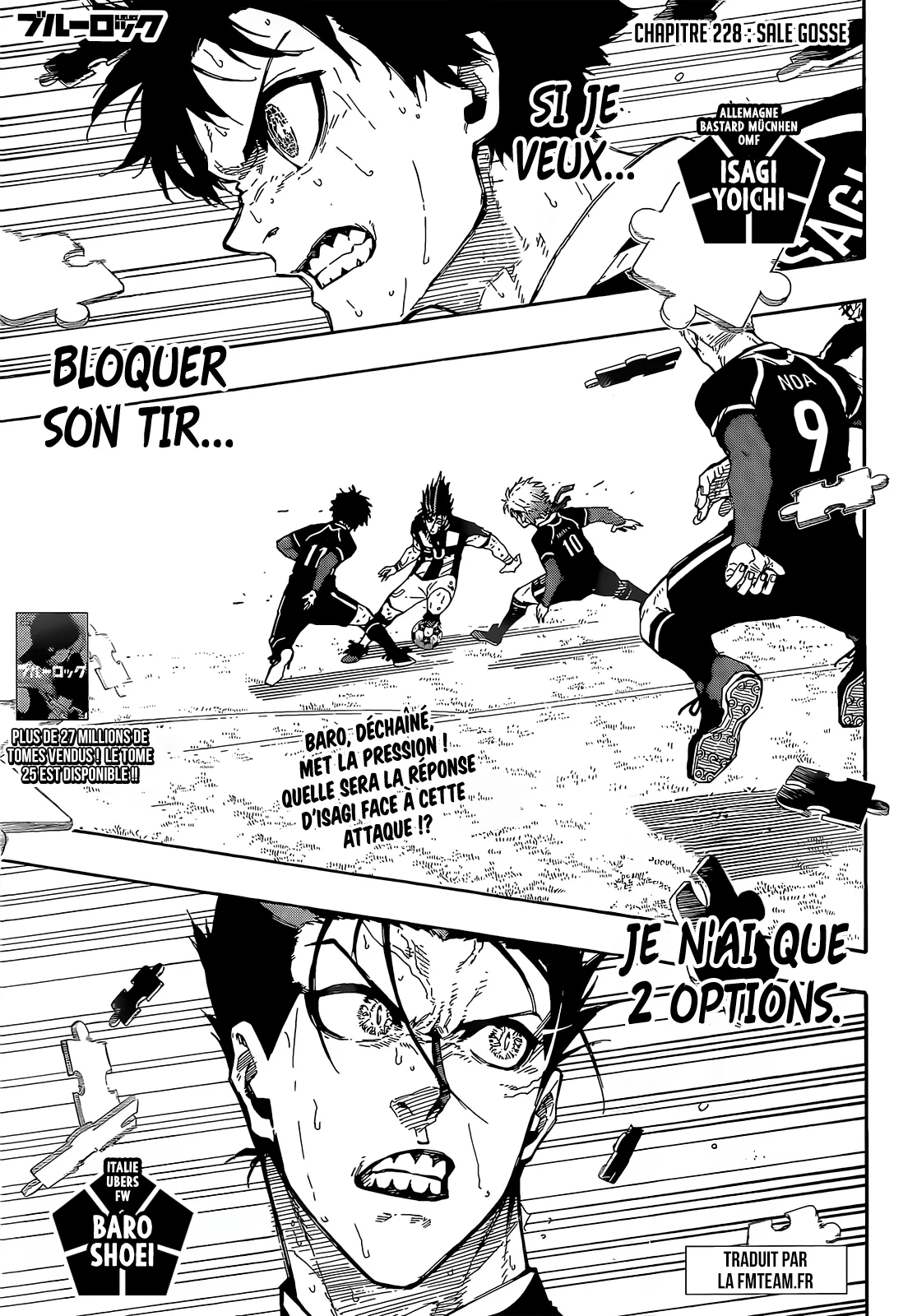 Read Blue Lock FRANCAIS Manga Online