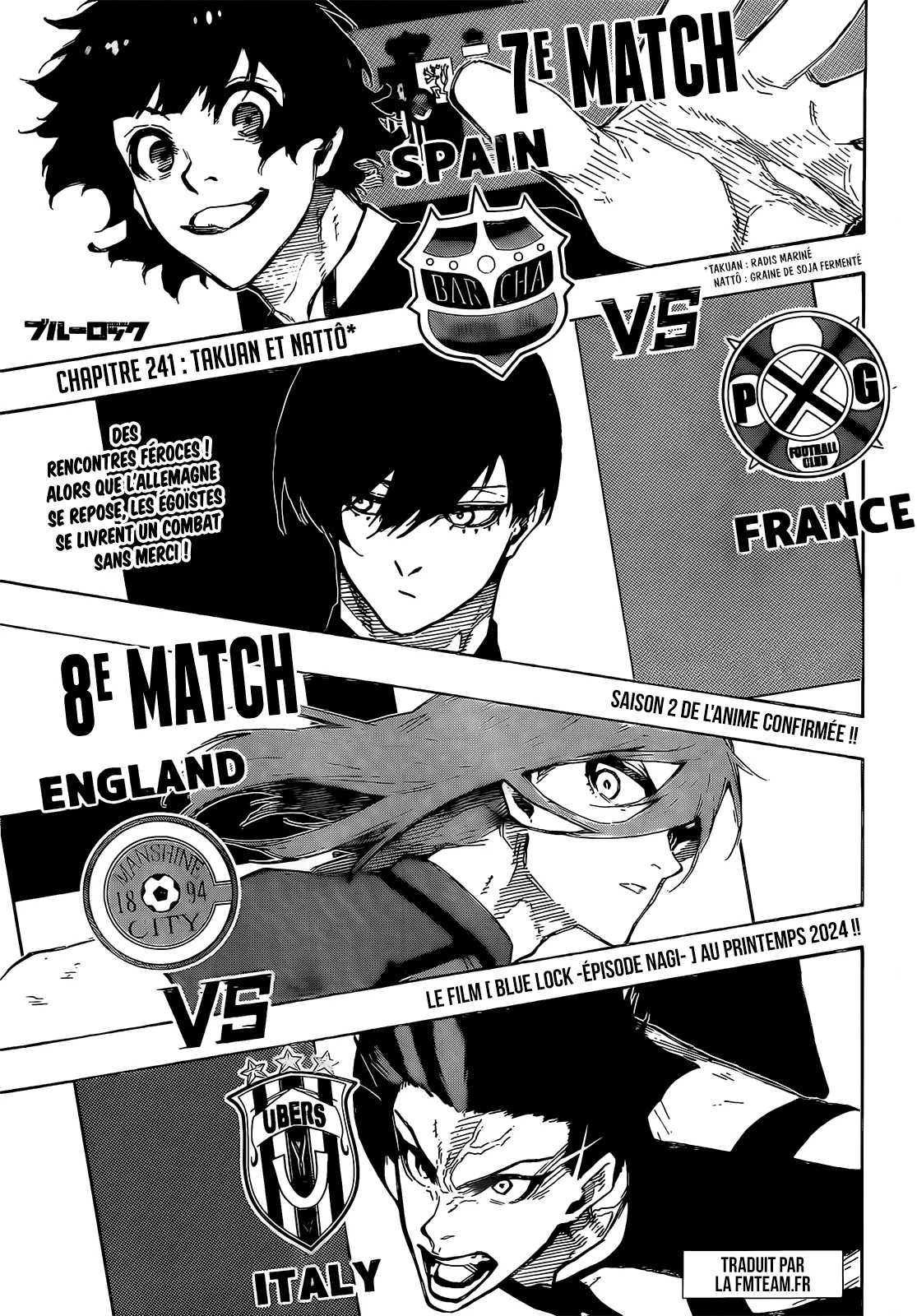 Read Blue Lock FRANCAIS Manga Online