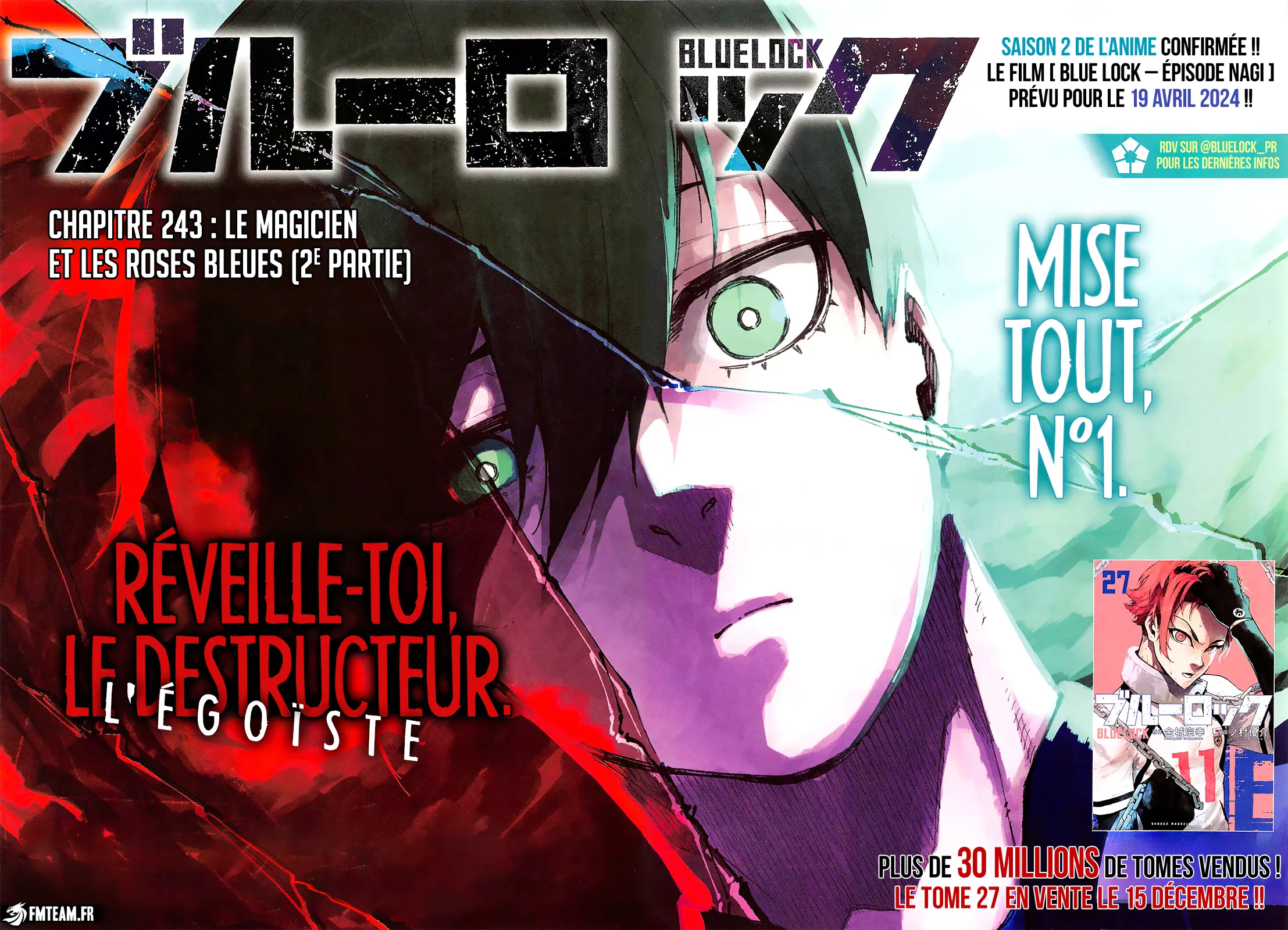 Read Blue Lock FRANCAIS Manga Online