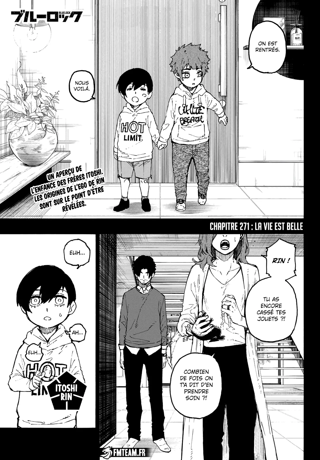 Read Blue Lock FRANCAIS Manga Online