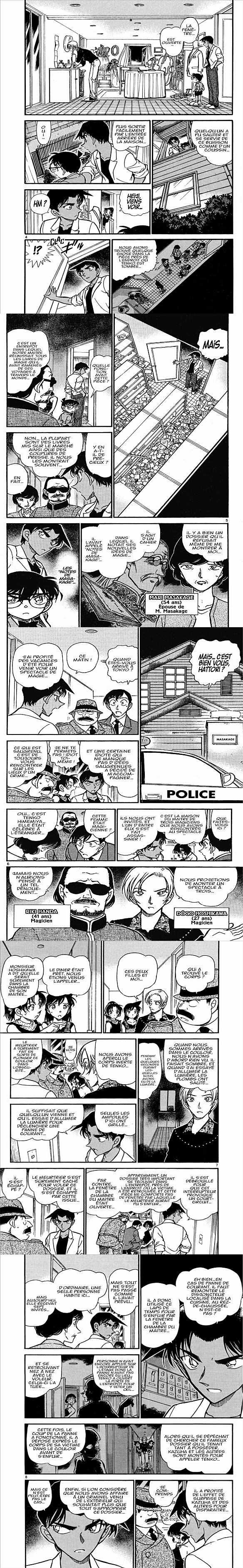Read Detective Conan FRANCAIS Manga Online