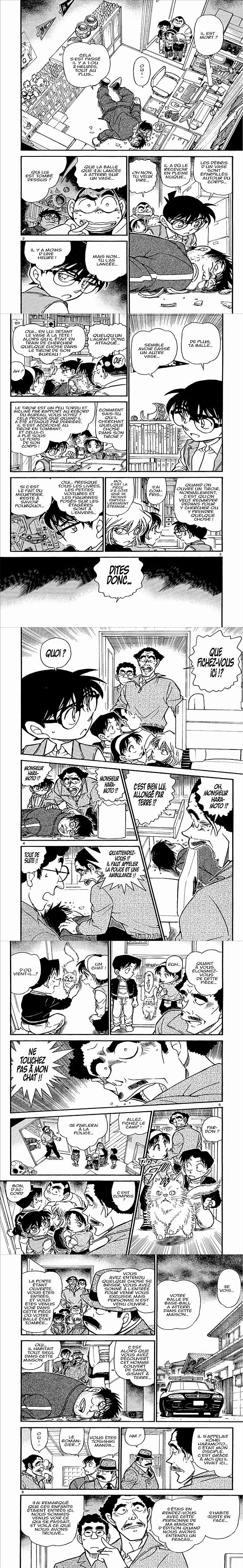 Read Detective Conan FRANCAIS Manga Online