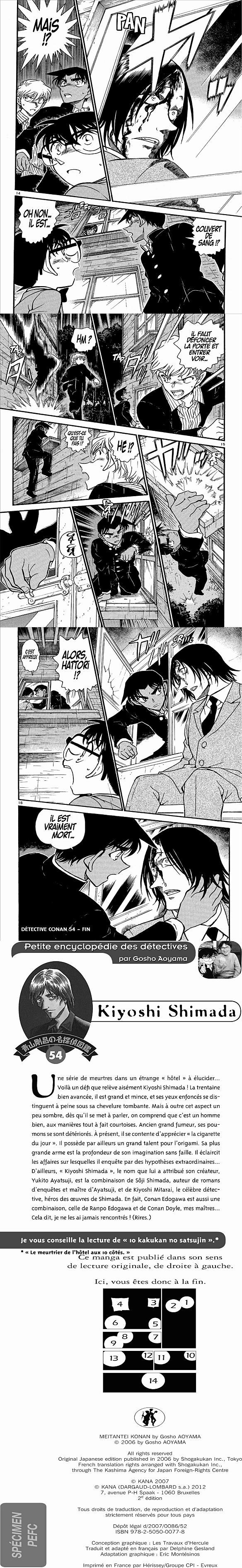 Read Detective Conan FRANCAIS Manga Online