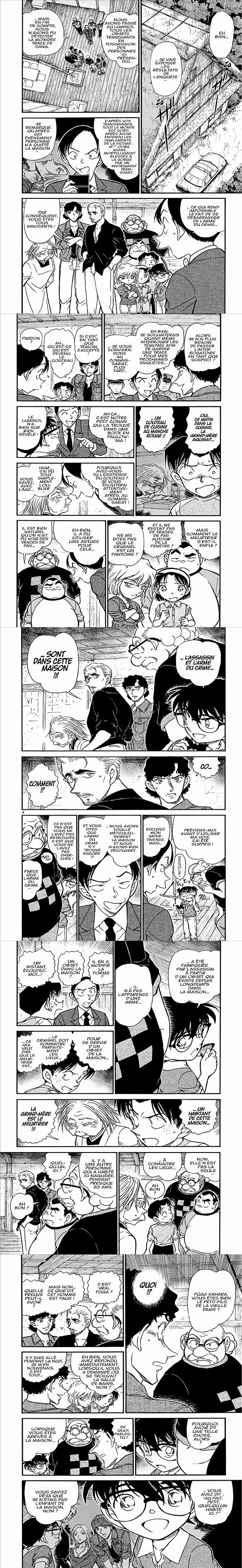 Read Detective Conan FRANCAIS Manga Online